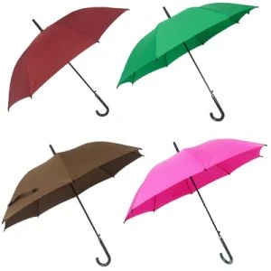 Wholesale Rain Waterproof Colored UV Windproof Rainbow Umbrellas for Rain Custom Print Advertising Logo Business Person Long Handled Umbrella - Guangzhou Mangou Arts and Crafts Co., Ltd. - China
