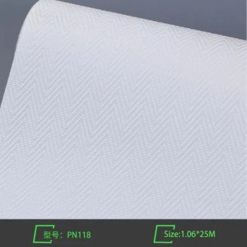 Blank White Thick Plain Pattern Textured Paintable Painting Wallpaper Rolls - Suzhou Teide Inkjet Material Ltd. - China