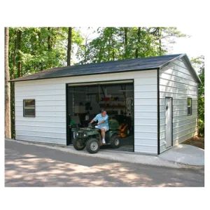 Portable Steel Structure Prefab Garage Trademark TW Forming Welded Model NO. TW0012 Life Time >30 Years Origin Qingdao, - Qingdao Taiwei Steel Structure Co., Ltd. - China