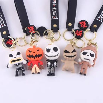 2D/3D PVC Custom Halloween Festival Cute Sorceress Pumpkin Key Chains Rings Fashion Gifts for Kid - Nanan Unicome Gift Co., Ltd - China