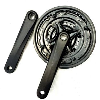 Bicycle Crank with Different Surface Treatment with Plastic Crank Cover - Xingtai Tianjiu Bicycle Parts Co., Ltd - China