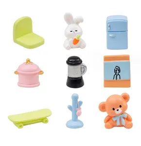 Wholesale DIY Collectible Toys Kit Lot Dollhouse Accessories Miniatures Furniture Bed Computer Table Chair Cabinet Piano Guitar - Guangzhou Dikina Crafts Co., Ltd - China