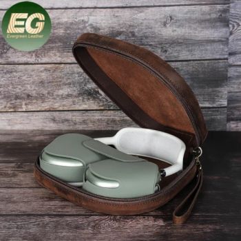 Ga163 Custom Logo Display Luxury Bluetooth Earphone Protection Airpod PRO Headphone Cases Bag for Protective Wired Cover Pod Wireless Case - Guangzhou Evergreen Leather Goods Co., Ltd. - China