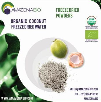 Coconut Water Freeze-Dried Powder - AMAZONIA BIO - Belgium
