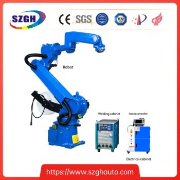 High Efficiency Industrial Robotic Arm 6 Axis Economy Manipulator Welding Robot for Welding Machine - Shenzhen Guanhong Automation Co., Ltd. - China