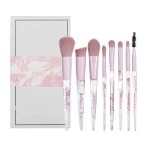 Makeup Brush New Beauty Trending Hot Makeup Tools 8PCS Glitter Makeup Brush Set - Shenzhen MyColor Cosmetics Co., Ltd. - China
