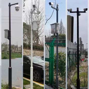 Road and Garden Street Light Poles Featuring Different Pipe Diameters and Wall Thicknesses - Shandong Huazhu Metal Manufacture Co., Ltd. - China