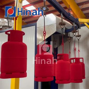 LPG Tank Cylinder or Fire Extinguisher Powder Coating Line for Painting - Hebei Hanna Technology Co., Ltd. - China