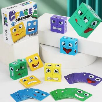 Family Night Games Magic Expression Puzzle Early Education Baby Busy Cube Puzzle - Ningbo East Packaging Technology Co., Ltd. - China