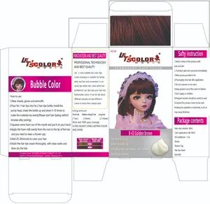 Natural 12 Colors Foam Generation Physical Hair Color Dye Bubble Easy Hair Color Dye Hair Color Foam Natural Hair Dye - Zhejiang Chenxin Cosmetic Co., Ltd. - China