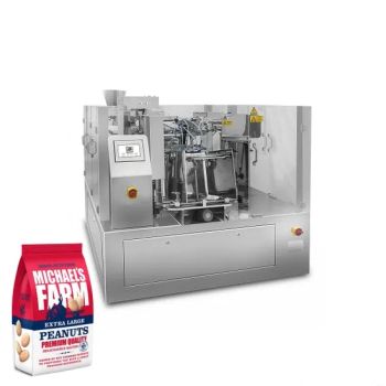 Automatic Nut Packing Machine 200g 500g Broad Bean Almond Cashew Nuts Pouch Packing Machine - Wenzhou Elemotion Technology Co., Ltd - China