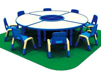 Colorful MDF Round Table for Kids Dining and Play - Guangzhou Flyfashion Furniture Co., Ltd. - China