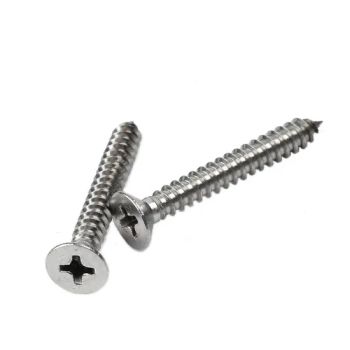 Stainless Steel Csk Head Self Tapping Screw/DIN7982 Self Tapping Screw/Flat Head Countersunk Head Self Tapping Screw/Phillips Cross Screws - Bolnut Fastener Co., Ltd - China