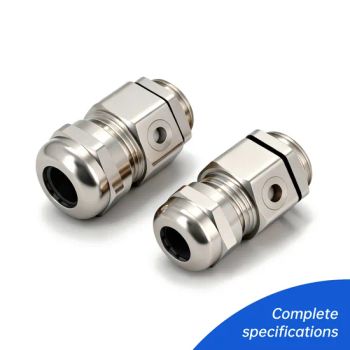 SS304 M18 Premium Breathable Waterproof Metal Cable Gland for Secure Connections - Jiangsu Yikawei Electronic Technology Co., Ltd. - China