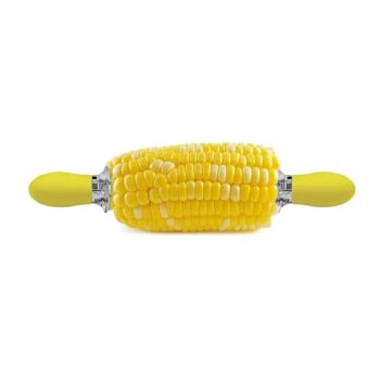 Reusable Stainless Steel Corn Fork Needle BBQ Tools Corn COB Holders Roasted Meat Fruit Corn Forks for Travel Outdoor Camping - Changsha Chengtong Technology Co., Ltd. - China