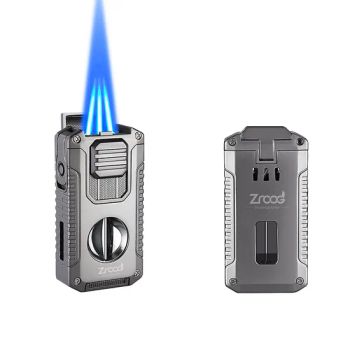 Multi-Functional Accessories 4-in-1 Refillable Cool Butane Cigar Lighters for Travel - Shenzhen Lovisle Technology Co., Ltd. - China