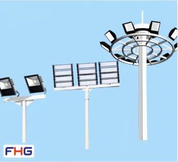 High Mast Light LED Floodlight for Outdoor Football and Tennis Courts - Jiangsu Flohar Lamps Manufacturing Co., Ltd. - China