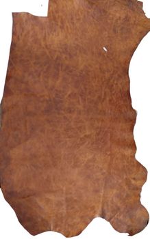 Tan Oily Crunchy Goat Leather, For Footwear Color Tan Finish Oily Size 6 sqft Pattern Waxy Thickness 10mm Material Goat - H N Leathers - India