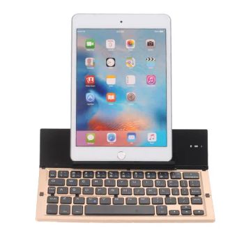 Compact Foldable Aluminum Bluetooth Keyboard with Stand, Silent Scissor Switches, Multi-Device Ergonomic Design for Ios/Android/Windows - Dongguan Siyaji Electronic Technology Co.,Ltd - China