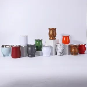 Corrosion-Resistant Abrasion Resistance Stainless Steel Tea Yerba Mate Cup for City Wanderings - Yongkang Vision Industry & Trade Co., Ltd - China