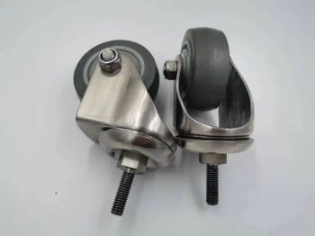Industrial 3inch Stainless Steel Castor Wheels Size 3inch Origin China HS Code 87168000 Type Rotating Wheel Surface Treatment - Jiaxing Xingjie Machinery Co., Ltd. - China