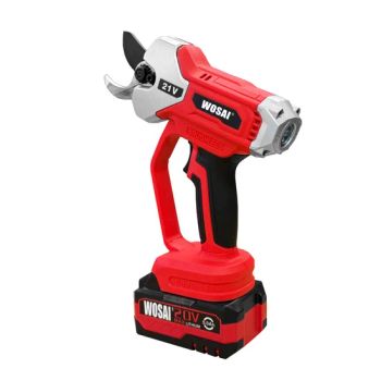Brushless Electric Pruning Shears for Wosai 20V Battery, Portable Cordless Pruning Shears with LCD Display - Qidong Edge Tool Co., Ltd. - China
