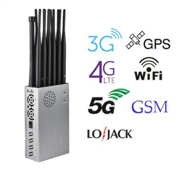 12 Antennas Handheld GPS GSM Bluetooth Signal Blocker 2g 3G 4G 5g WiFi 2.4G/5.8g Mobile Cell Phone Signal Jammer - Shenzhen Greetwin Telecom Co., Ltd - China