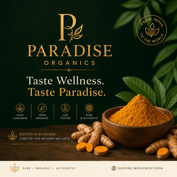 Premium Turmeric Powder with high curcumin % from Amroot Organics Premium Turmeric Powder with high curcumin % - Amroot Organics - India