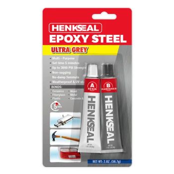 Henkseal® Grey Twin Tube Epoxy Ab Glue with Resin Adhesive Hardener  - Hangzhou Gutite Technology Co., Ltd. - China