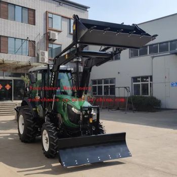 Hot Selling Dq704A 70HP 4X4 4WD AC Cabin Agricultural Wheel Farm Tractor with Tz08d Quick Hitch Type 4in1 Bucket Front End Loader - Weifang Yourchance Machinery Co., Ltd. - China