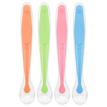High Quality Cutlery Silicone Spoons for Baby Feeding Dinner Set - Kingsun Baby Products Co., Ltd. - China