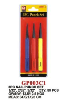 Nail Punch (GP003C1) Model NO. GP003C1 Specification ISO9001-2000 - Hangzhou Great Power Tools Co., Ltd. - China
