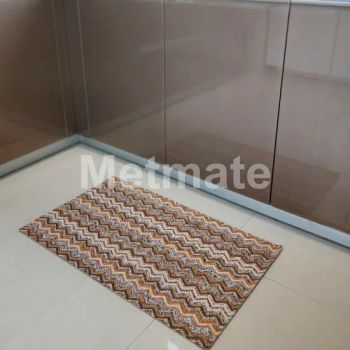 Rustic PP Raffia Woven Washable Oriental Large Kitchen Runner Rugs - Taizhou Metmate Home Goods Co., Ltd. - China