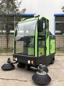 Small Street Sweeper Industrial Sidewalk Sweeper Automatic Ride on Road Sweeper Floor Cleaning Machine - Shandong Hightop Group - China