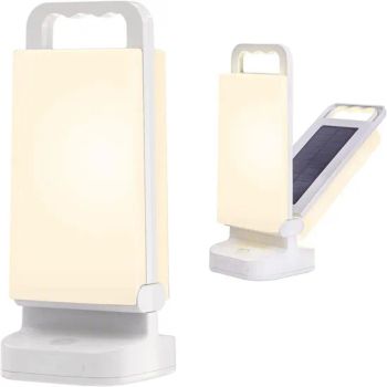 Discount Prices 4400mAh Rechargeable Light 2-in-1 Dimmable Outdoor Waterproof Solar Lanterns with USB Charging Charitable Giving Portable Emergency Light - Foshan Yiroufang Textile Manufacture Co., Ltd. - China