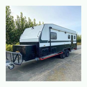 camping trailer for outdoor travel and adventure lightweight travel trailer with durable construction comfortable interior and easy towing suitable for family camping road trips and outdoor vacations in various terrains - SATTER FOOD AND BEVERAGE - Netherlands