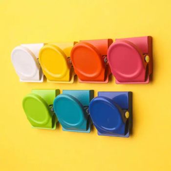 Strong Magnetic Holder & Custom Logo Plastic Bag Paper Clips - Safecare Electro Products Co., Ltd. - China