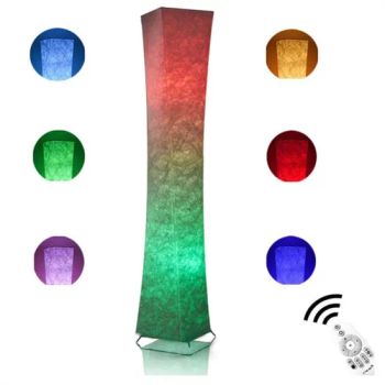 RGB 7 Colors Changing LED Bulbs Brightness Remote Control Floor Lamp - Ningbo General Union Co., Ltd. - China