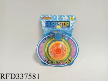 fashion Spinning Top Wind up Top Gyro Toy with Light Age 3+ Cbm 0.252 Cu'ft 8.88 Origin Shantou G.W/N.W 24/21kg Style CartonToy - RUNFENDDA INDUSTRIAL CO., LIMITED - China