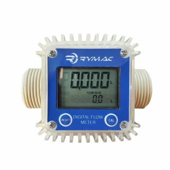 Digital Water Meter Display Digital Line Size 20 mm Meter Type Multi Jet Technology Mechanical Application Industrial End Connection - Unique Plasto Sales And Services - India