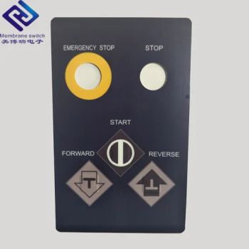 Membrane Graphic Overlay Water Proof Membrane Keyboards Material PET Origin China Type Flexible Model NO. mbr-001 Feature Waterproof - Meiborui(Xianghe) Electronic Information Technology Co., Ltd. - China