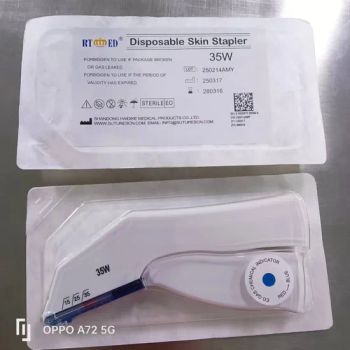 Disposable Skin Staplers and Remover Medical Staplers Origin China Model NO. 35W Trademark RTMED HS Code 90199090 Specification - Shandong Haidike Medical Products Co., Ltd. - China