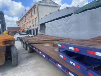 3 4 Axle 80ton Good Price Versatile Dependable Hydraulic Ramp Lowbed Low Bed Trailer Truck Semi Trailers Excavator Transport for Sale - China Machinery Trading Limited - China