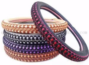 Summer Cool Ice Silk Automobile Car Steering Wheel Cover ODM Yes OEM Yes Custom Yes Origin China Color Custom HS Code - Jupin Group Co., Ltd. - China
