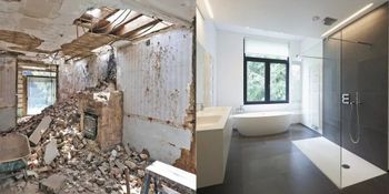 Bathroom Renovation Service, in Residential Area delhi/ncr Industry Manpower Service Charges 10% Location Type - Dayal Facility Management Private Limited - India