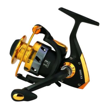 12+1bb Spinning Reel Sea Fishing Surf Catfish Fly Reel MOQ 500 Origin China Color Yellow HS 9507300000 Model NO. etdz Material Metal - Ningbo ETDZ Holdings Ltd. - China