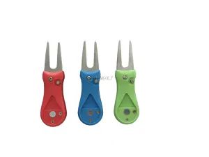 Plastic Handle Golf Pitch Fork Divot Tool Golf Pitch Repair Tool - Icmgolf Co., Ltd. - China