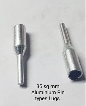 10 sq mm Aluminium Pin Type Lugs Color silver Cross Sectional Area 10 sq mm Material aluminium Country of Origin Made in India - Bharti Power Engineering - India