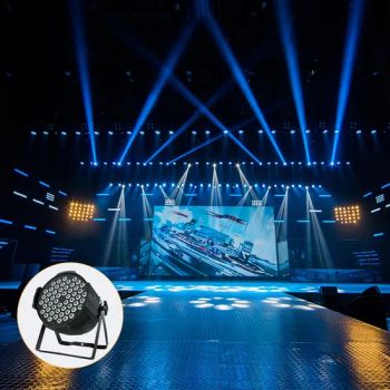 Sound Activated Remote Control DJ Disco Bar Party Stage Lighting RGB DMX512 54 LED PAR Lights - Anhui Baoyang Lighting Technology Co., Ltd. - China