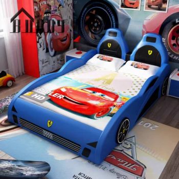 Wholesale Kids PU Beds Car Beds for Boys with Lights Kid Bed Children Car Bed Bedroom Set - FOSHAN BUDDYHOME HOUSEWARE CO., LTD. - China